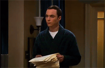 Sheldon from The Big Bang Theory Giving Up