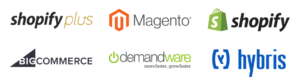 Logos of Ecommerce Platforms